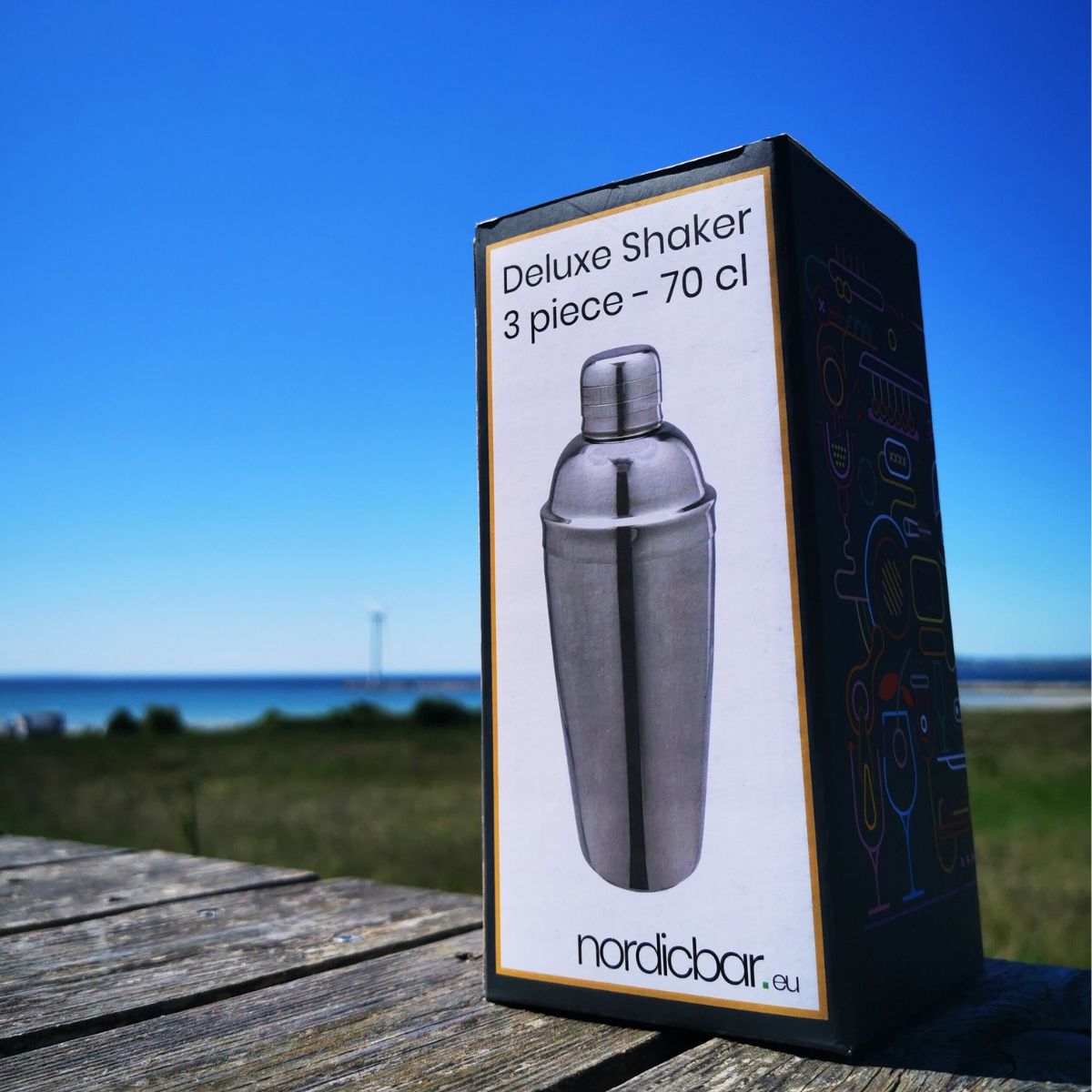3-Delt Shaker Luksus 70 cl Bar0527