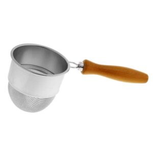 Japanse Zeef met Diep Houten Handvat