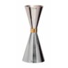 Jigger Slim Style w. gold 25/50 ml