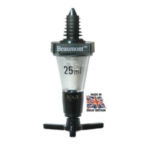 Maatbeker 3 cl wandmontage