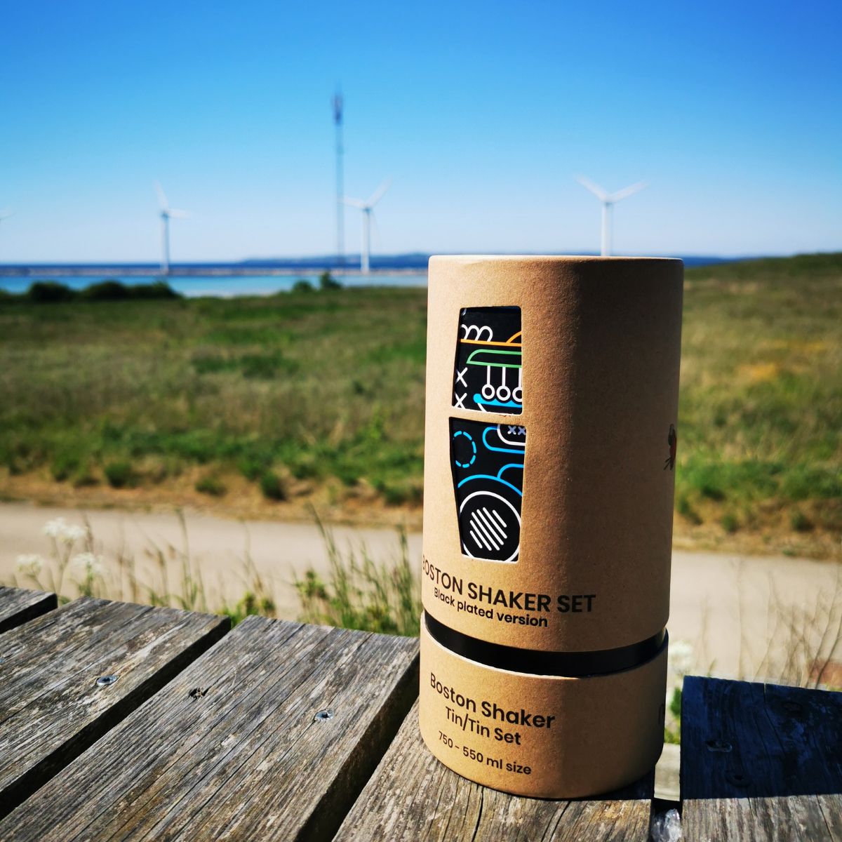 Nordicbar Boston Shaker Tin/Tin 75 cl Zwart - Image 2
