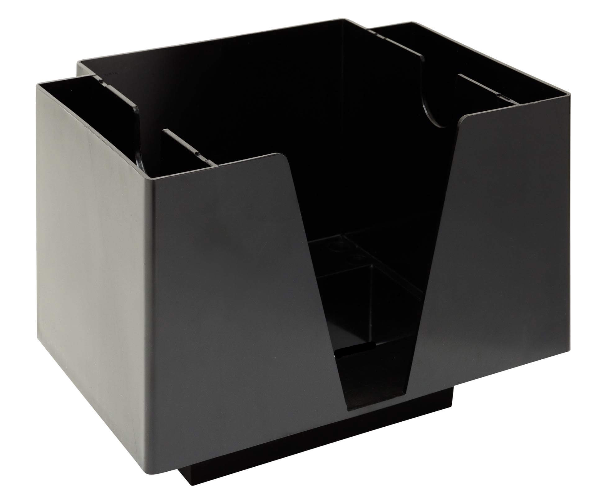 Barcaddy vierkant met ruimte voor rietjes en roerstaafjes