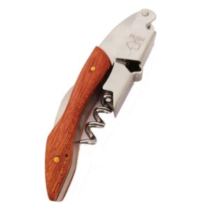 Alternative view of Kurkentrekker met houten handvat