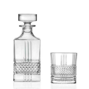 RCR Brilliante Whiskyset (1 Karaf + 6 Tumblerglazen)