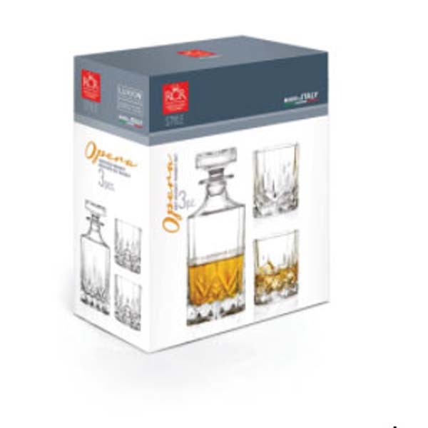 RCR Opera Karaf Set met 2 Glazen - Image 2