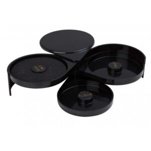 Glasrandversierder Zwart