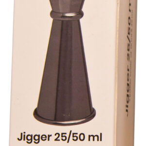 Alternative view of Nordicbar Jigger V-Vorm 25/50 ml Zwart
