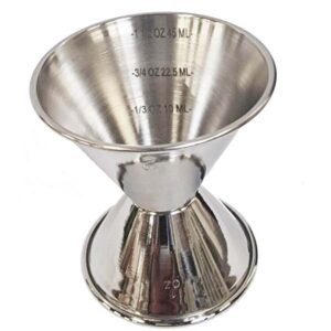Dubbele Jigger met schaalverdeling 1+2 oz