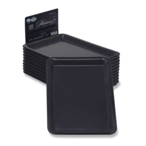 Fooienschoteltje Zwart Plastic