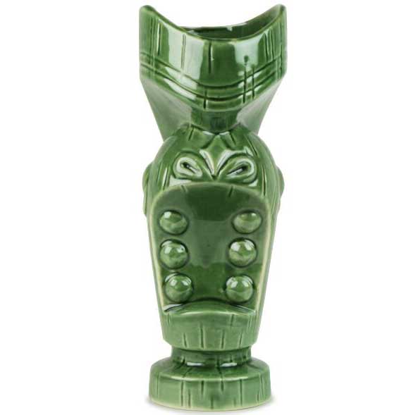 Tiki Groot Mondglas 64 cl Groen