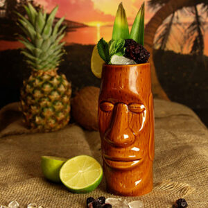 Alternative view of Tiki Paaseiland Beker 40 cl Bruin