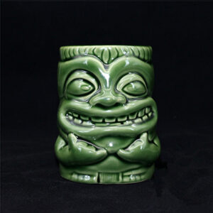 Alternative view of Tiki Beker Groen met Handvat 42,5 cl