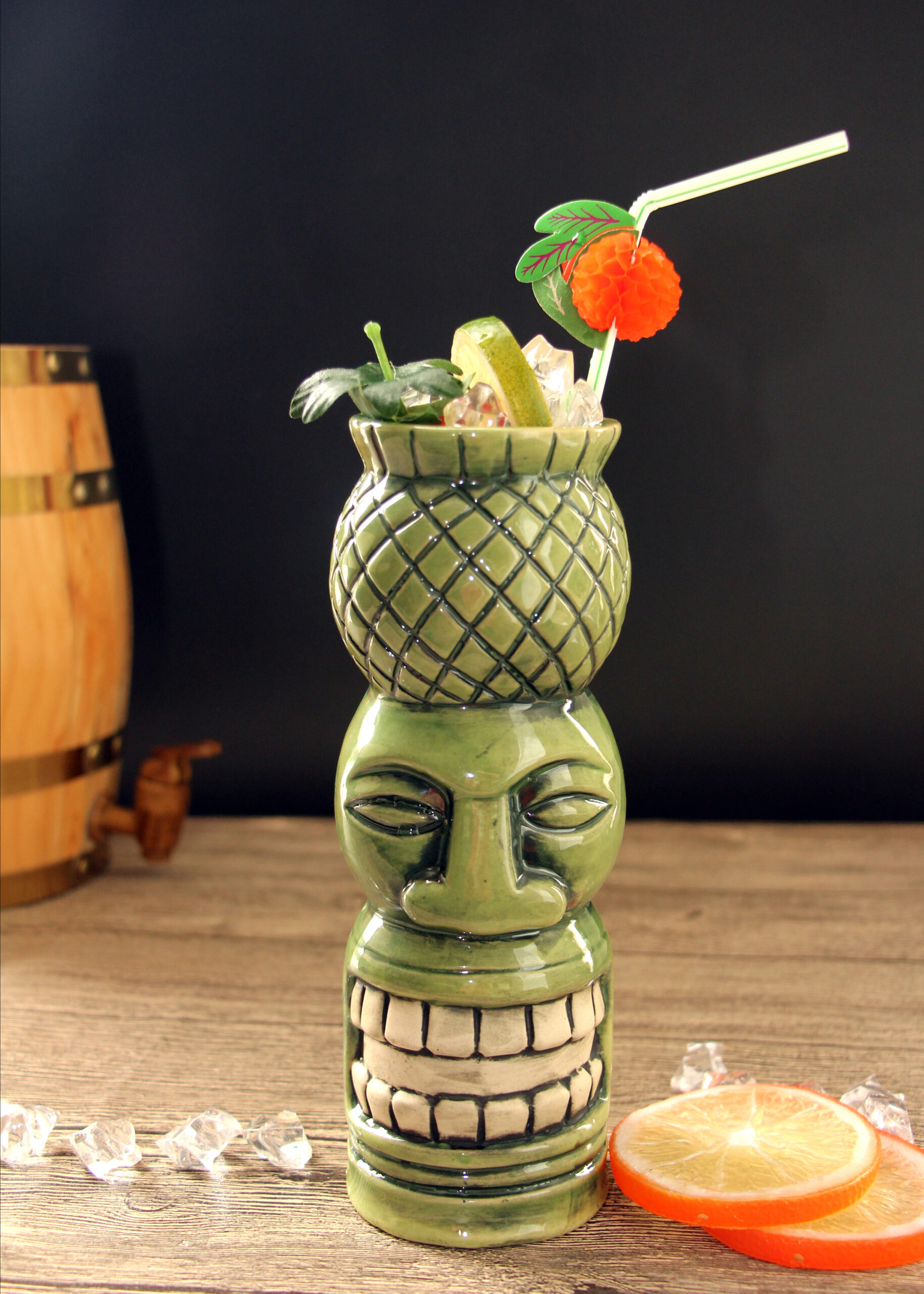 Tiki Ananas Hoofd 54 cl Groen - Image 3