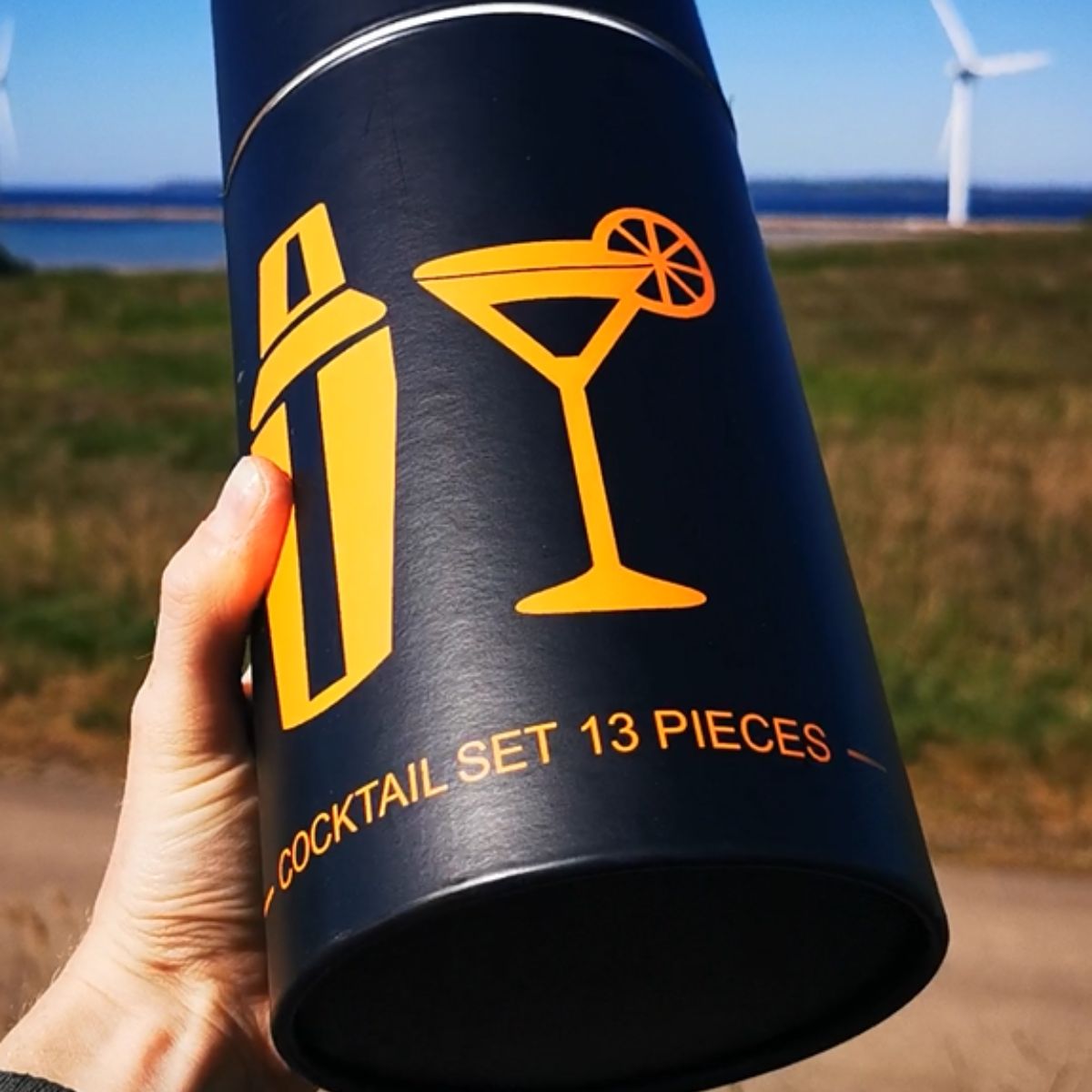 Barsæt Stål Cocktail Shaker 13 dele Bar0914 (2)