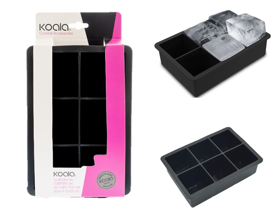 XXL Vierkante IJsklontjesvorm – 5×5 cm – Koala